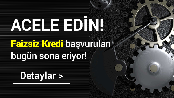 İmalatçılara Özel Faizsiz Kredi İçin Bugün Son Gün!
